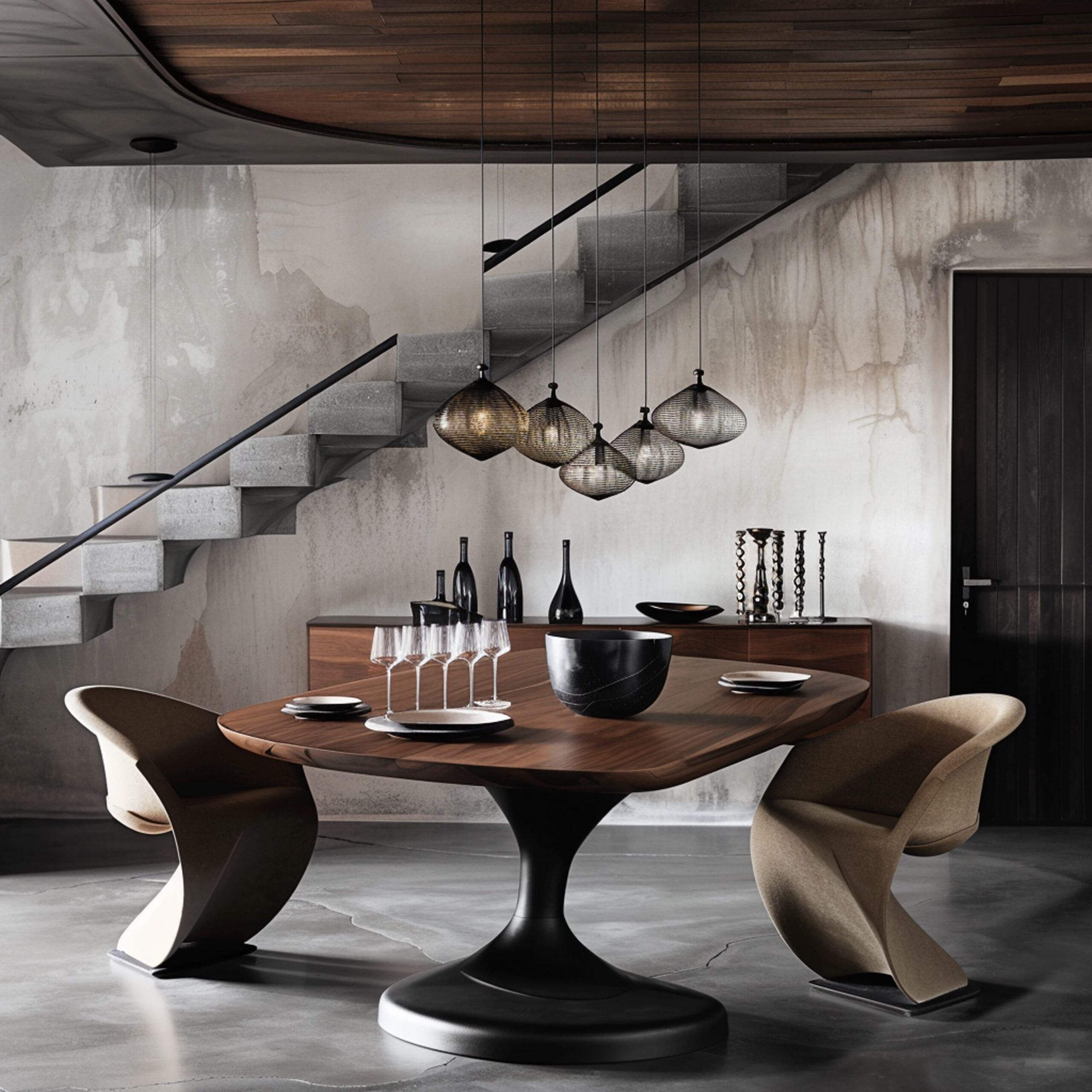 table-chairs-with-table-staircase